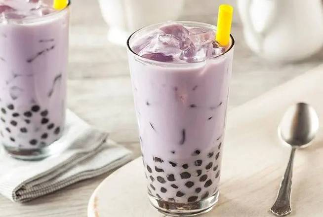 Sweet Taro Milk Bubble Tea(香芋奶茶)